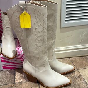 Tall western boots